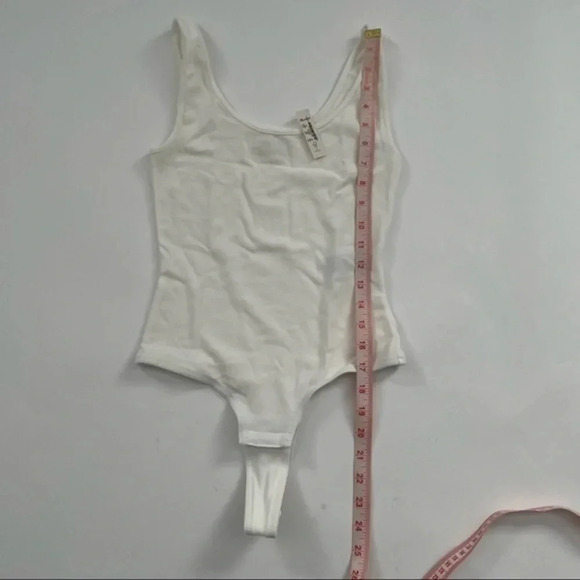 New Madewell Tank Thong Bodysuit Lighthouse - Picture 8 of 9